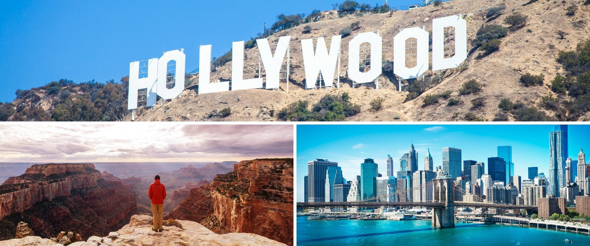 America: California, Parchi dell'Ovest e New York