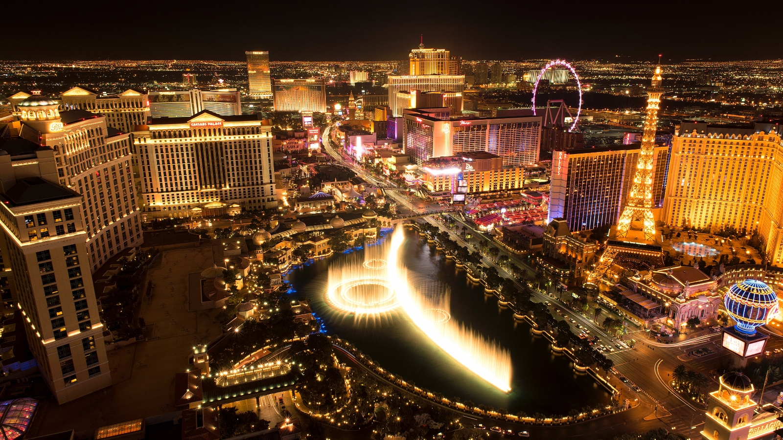 Las Vegas: Strip e luci della città