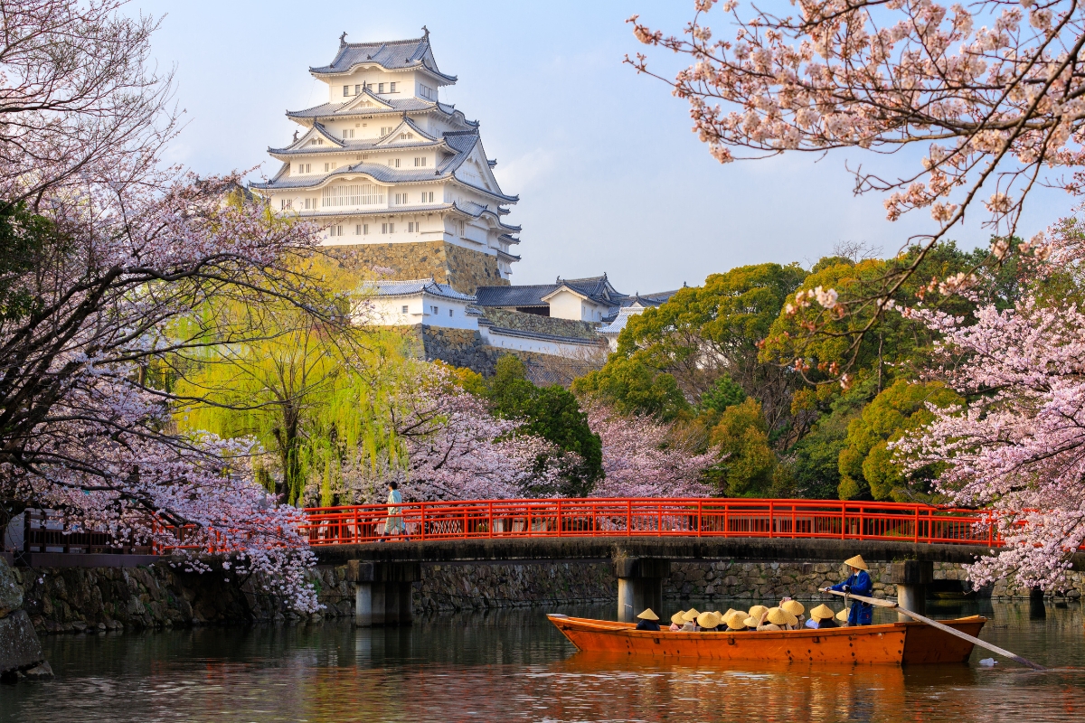 Castello di Himeji in Giappone